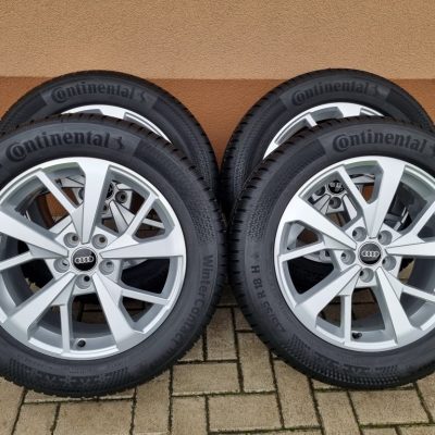 18" 5x112 AUDI Q3 / Q3 SPORTBACK + 235/55R18 CONTINENTAL zimné NEW dot2025