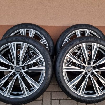 20" 5x112 AUDI A6 4K / 4P + 255/40R20 CONTINENTAL letné NEW dot2025