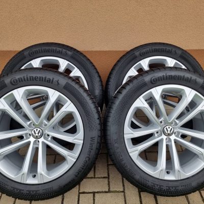 20" 5x112 VW TOUAREG + 285/45R20 CONTINENTAL zimné NEW dot2025