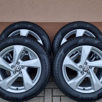 18" 5x112 VW TIGUAN + 235/55R18 PIRELLI letné NEW dot2023