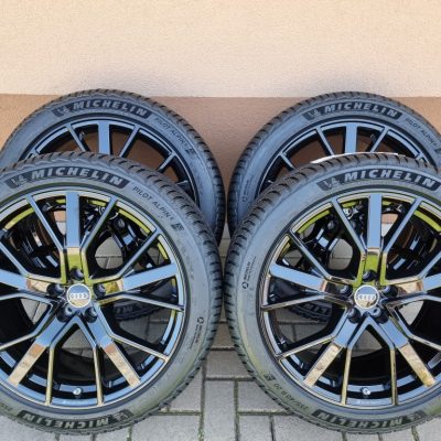 20" 5x112 AUDI A6 / S6 4P + TPMS + 255/40R20 MICHELIN zimné NEW dot2025