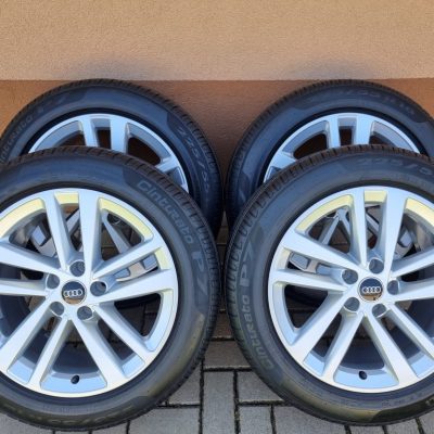 18" 5x112 AUDI A6 4K / 4P + 225/55R18 PIRELLI letné NEW dot2024