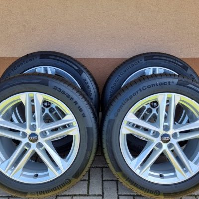 19" 5x112 AUDI Q5 / SQ5 + 235/55R19 CONTINENTAL zimné NEW dot2025
