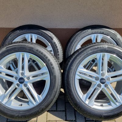 19" 5x112 AUDI Q5 / SQ5 + 235/55R19 CONTINENTAL letné NEW dot2024