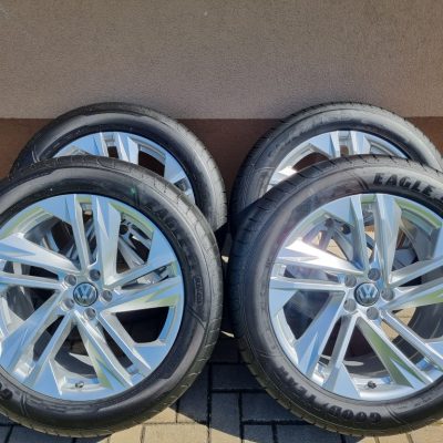 20" 5x112 VW TOUAREG + 285/45R20 GOODYEAR letné NEW dot2023